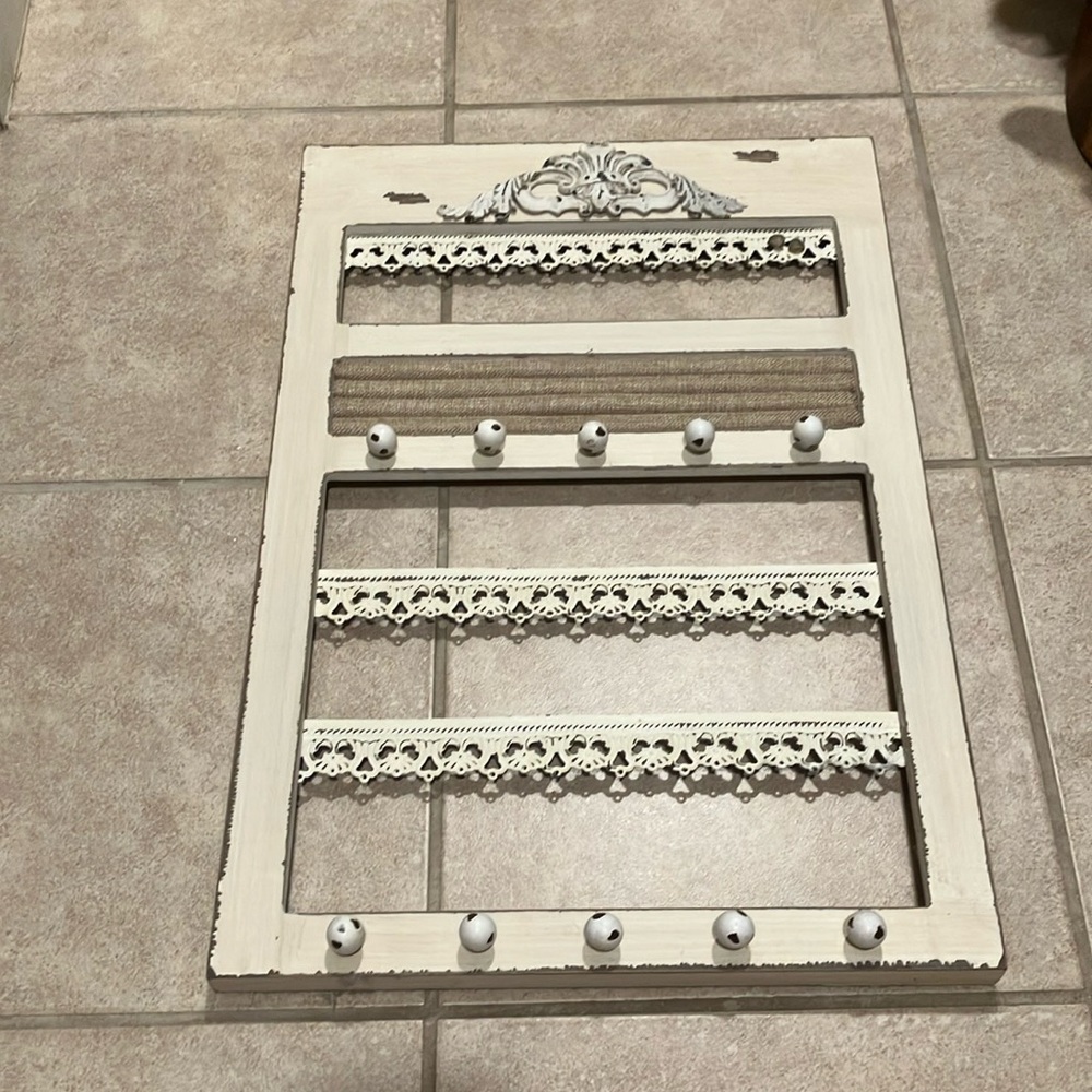 Hobby Lobby Farmhouse Jewelry Wall Organizer